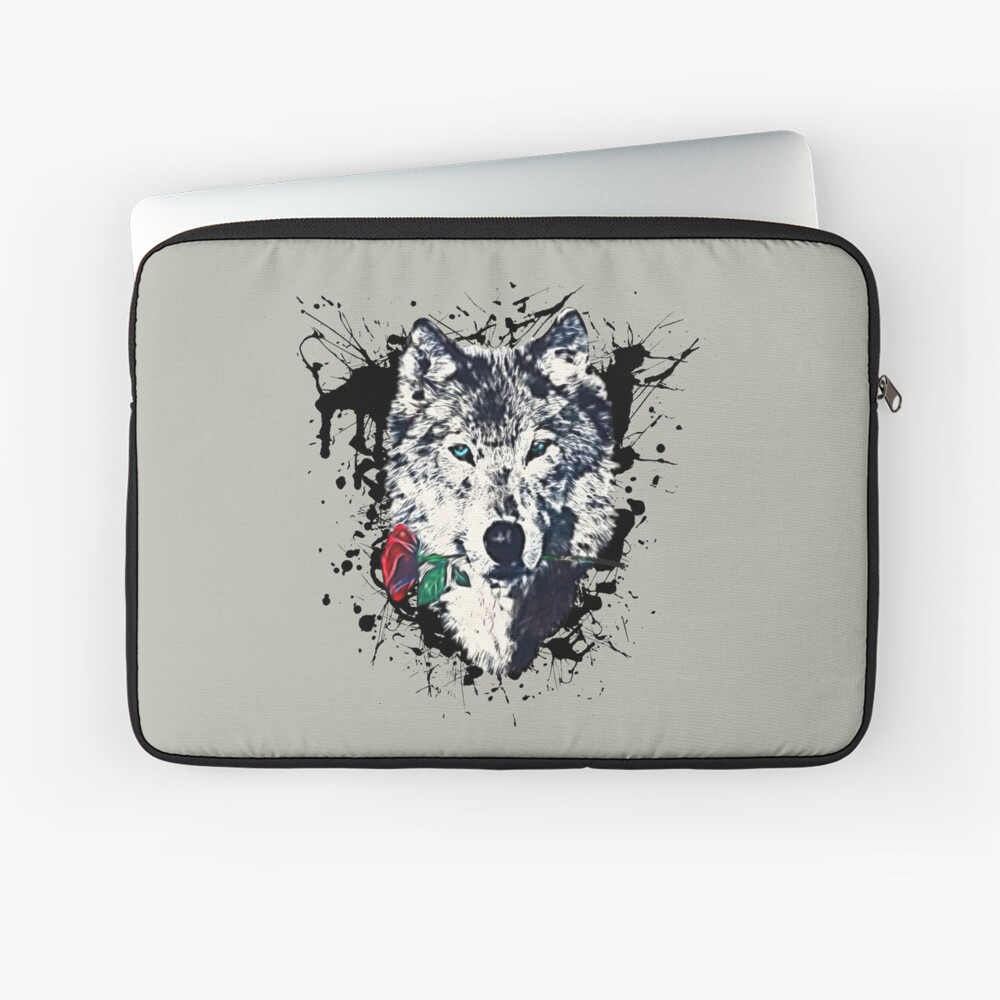 wolf laptop case