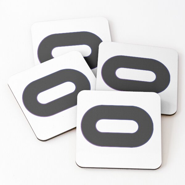 Item preview, Rugged Outline Oculus VR Logo designed and sold by VRStickers.