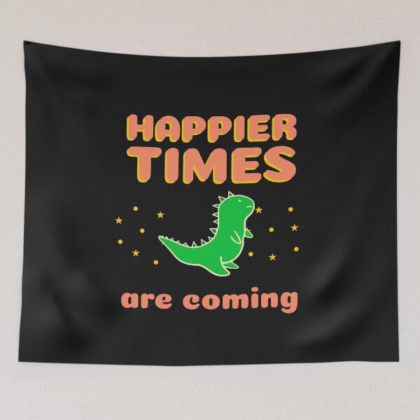 Item preview, Happier Times Are Coming designed and sold by DiscGolfTees.