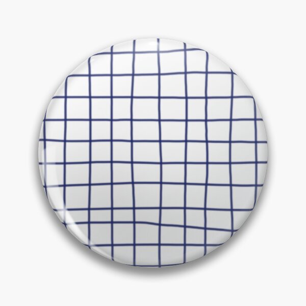 Item preview, Blue Grid Pattern || Minimalistic Design || Blue and White designed and sold by Arterissun.