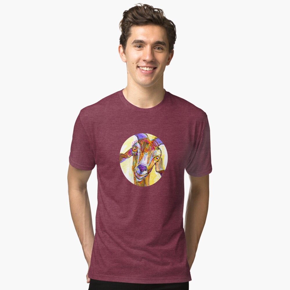 Item preview, Tri-blend T-Shirt designed and sold by gwennpaints.