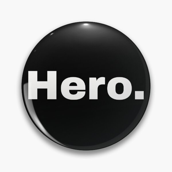 Item preview, Hero. Nice recognition in a minimalist design for all everyday heroes, especially now during the pandemic designed and sold by Text-N-Typo.