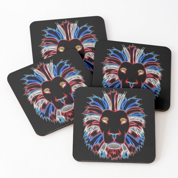 Item preview, Neon Glow British Lion  designed and sold by SandersApparel.