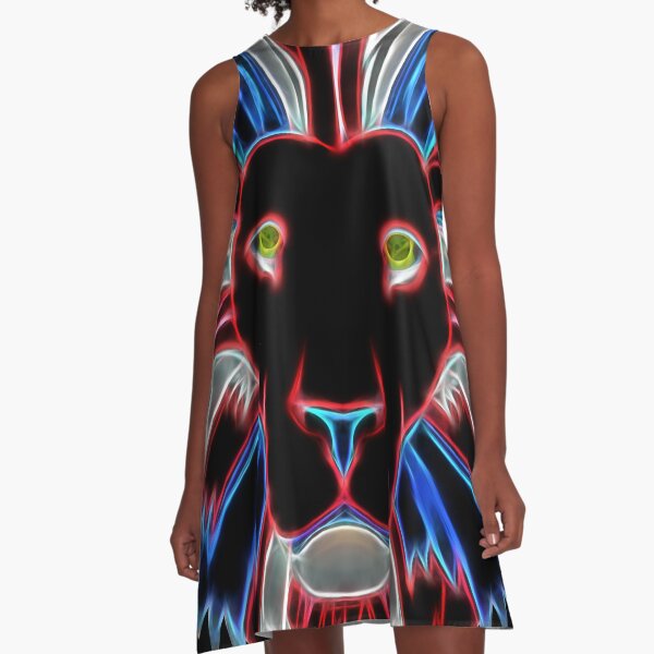 Item preview, Neon Glow British Lion  designed and sold by SandersApparel.