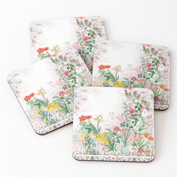 Item preview, flowers watercolors romantic  designed and sold by victoriaarend.