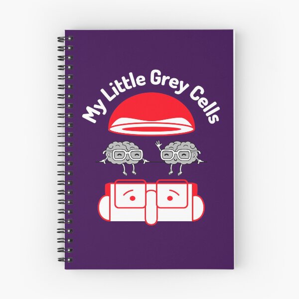 Item preview, Little Grey Cells, Brainy, Detective, Overthinking, Psychiatry, Psychology, inspector designed and sold by HomeConscious.