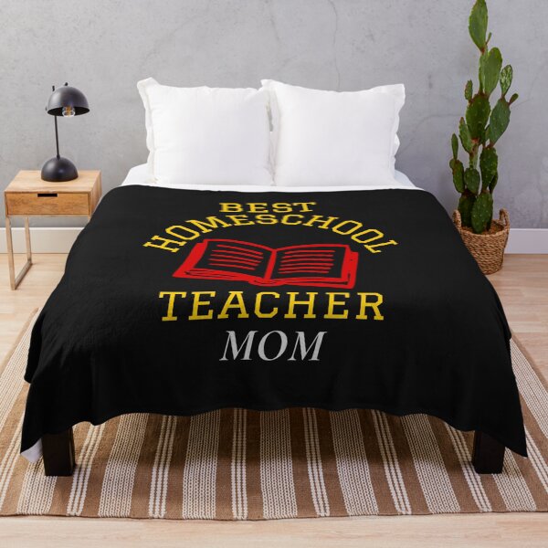Aperçu de l'œuvre Meilleur professeur d'école à la maison, maman créée et vendue par DiscGolfTees.