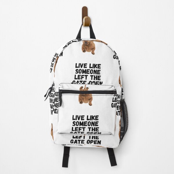 Item preview, live like someone left the gate open designed and sold by Sinovius.