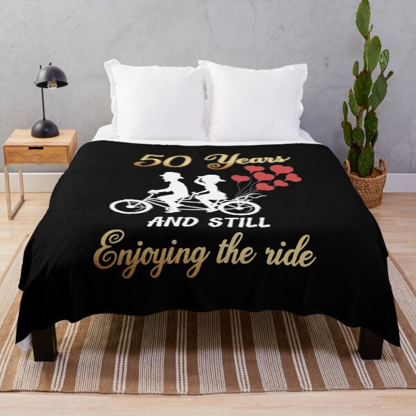 Item preview, 50 Years And Still Enjoying Ride - 50th Anniversary designed and sold by silverhexagon.