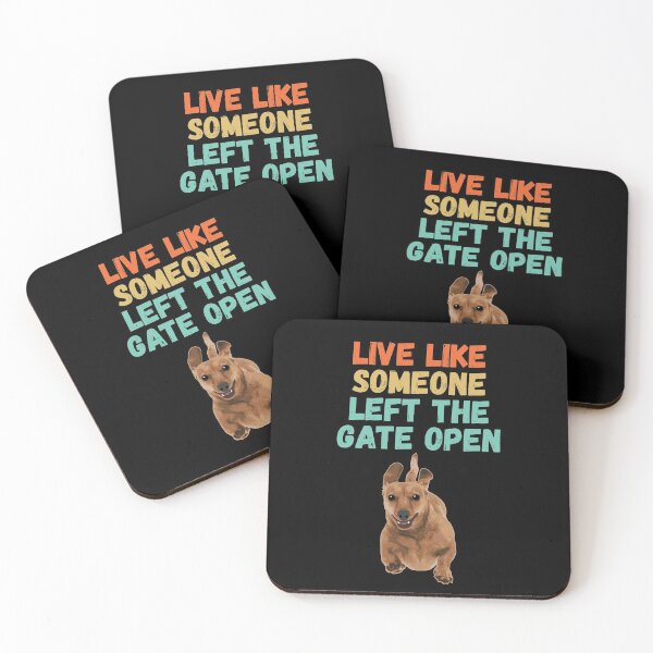 Item preview, live like someone left the gate open designed and sold by Sinovius.