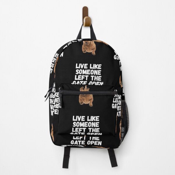 Item preview, live like someone left the gate open designed and sold by Sinovius.