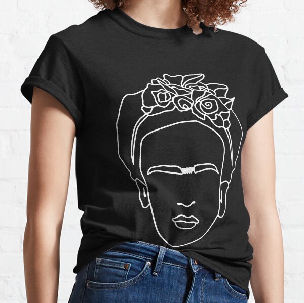 Frida kahlo face Classic T-Shirt