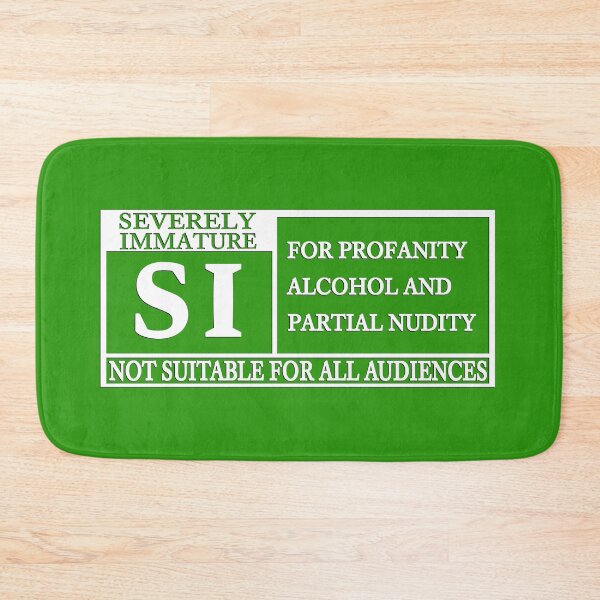 Item preview, Rated Immature designed and sold by PiperDownTees.
