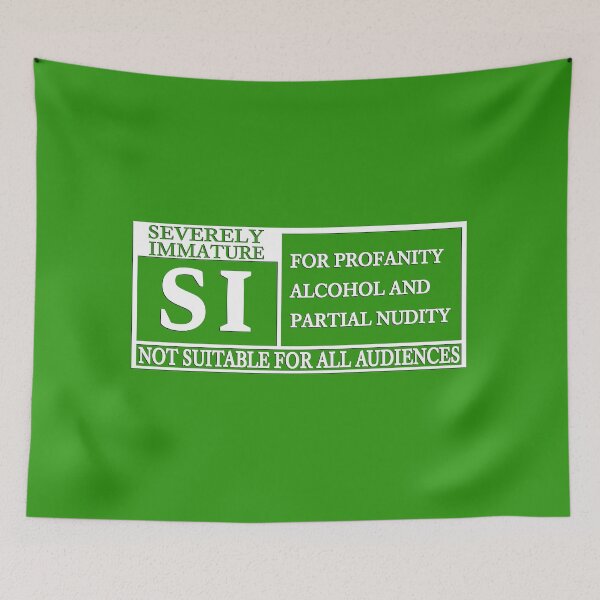Item preview, Rated Immature designed and sold by PiperDownTees.