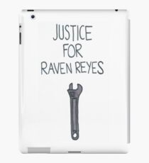 Gerechtigkeit für Raven Reyes iPad-Hülle & Klebefolie