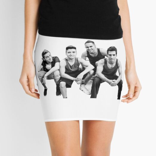 Big Time Rush Group Mini Skirt