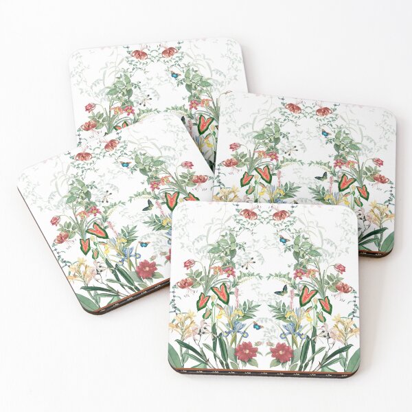 Item preview, tropical flowers designed and sold by victoriaarend.
