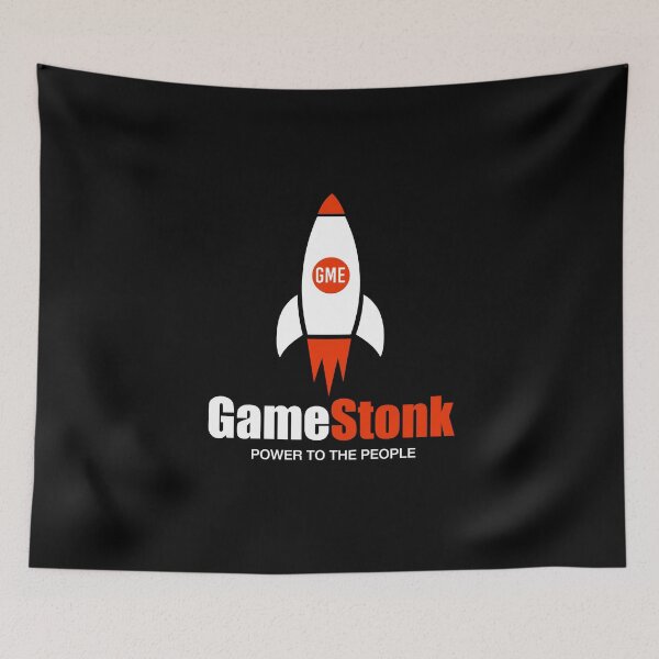 Item preview, GME GameStonk Power To The Moon, WSB Wall Street Bets  designed and sold by Happiness Shop.
