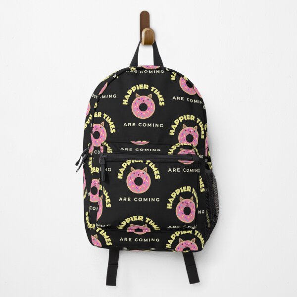 Item preview, Happier Times Are Coming, Cat, Anime, Cat Donut designed and sold by DiscGolfTees.