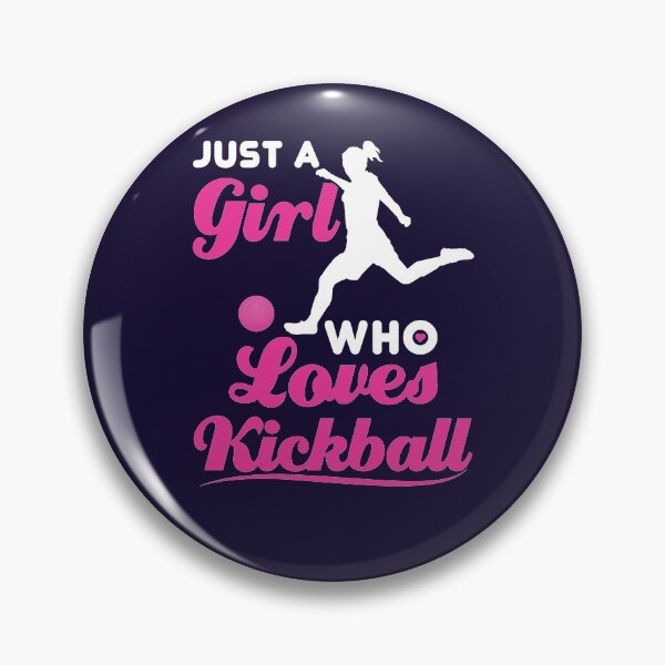Item preview, Just a Girl Who Loves Kickball designed and sold by jaygo.