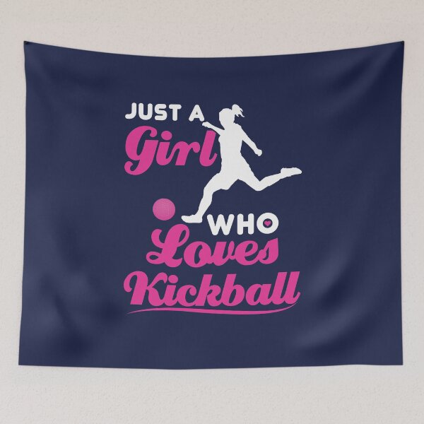 Item preview, Just a Girl Who Loves Kickball designed and sold by jaygo.