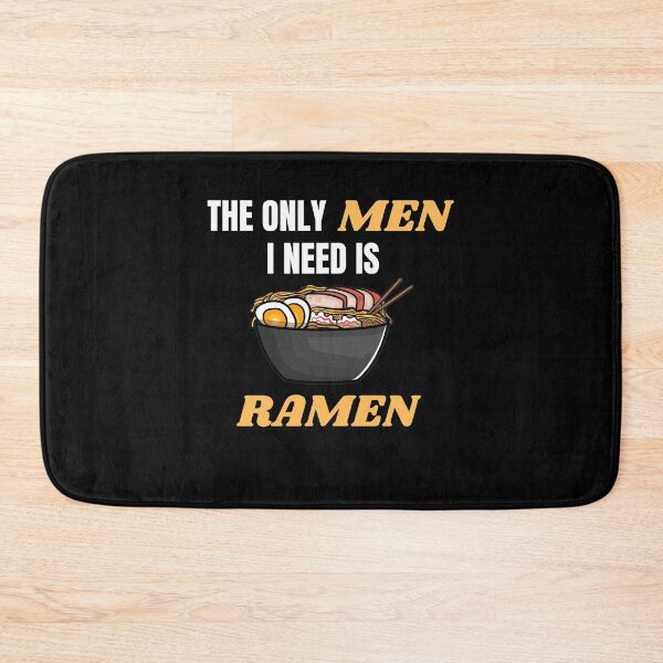 Item preview, The Only Men I Need Is Ramen designed and sold by momsnpops.