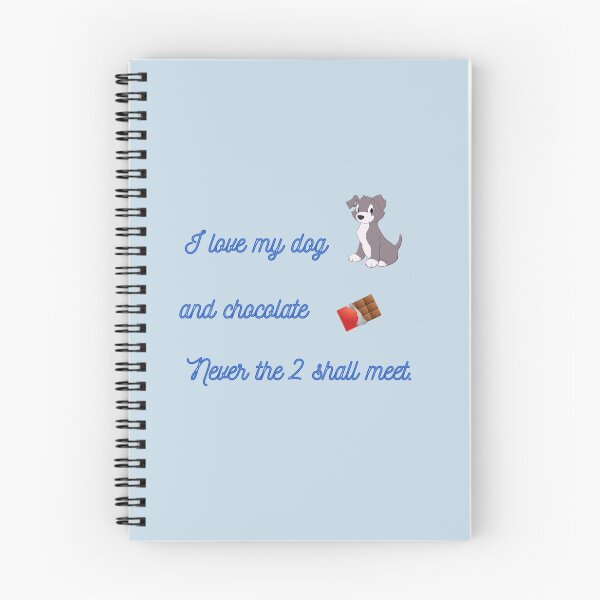 Item preview, I Love Chocolate And My Dog designed and sold by SportyDogShop.