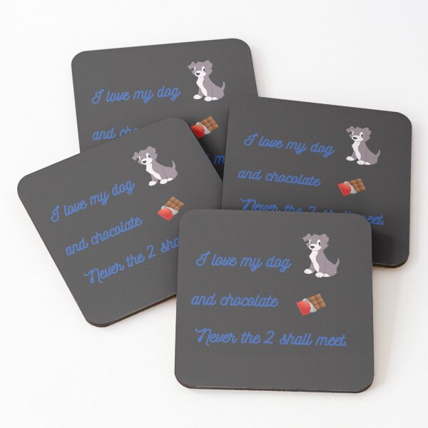 Item preview, I Love Chocolate And My Dog designed and sold by SportyDogShop.