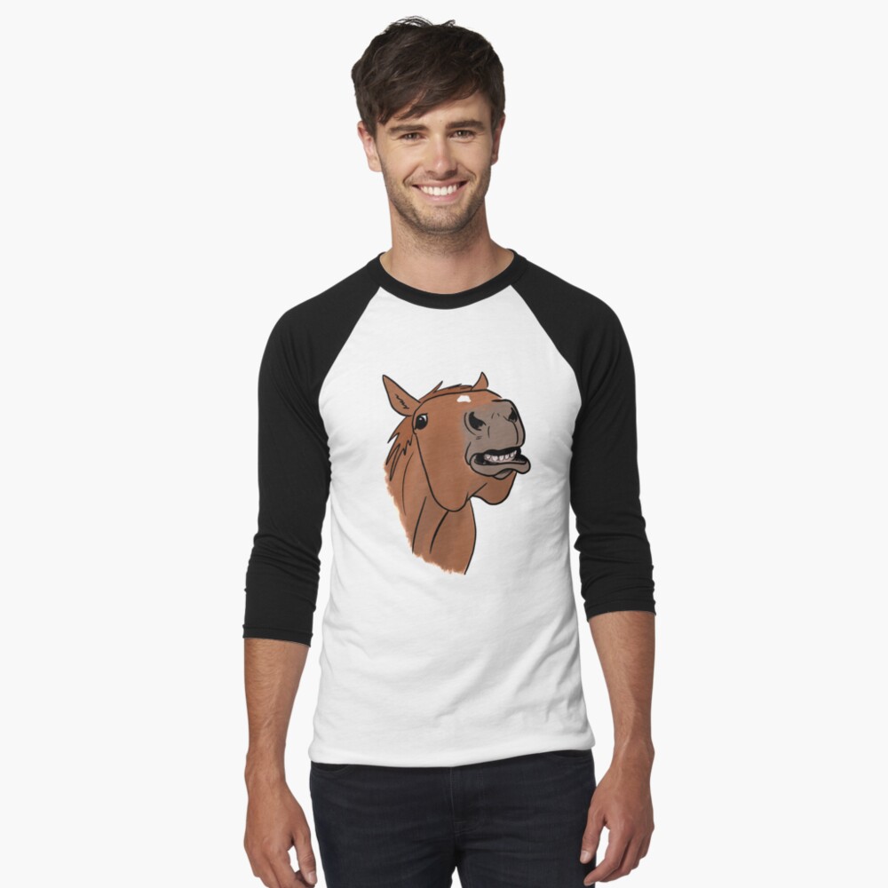 Item preview, Baseball ¾ Sleeve T-Shirt designed and sold by HowdyDoodles.