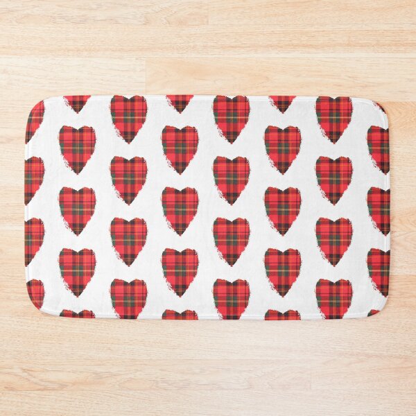 Item preview, Red Tartan Heart designed and sold by Murph's Images.