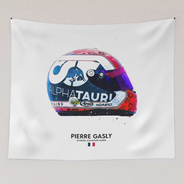 Item preview, F1 2020 Pierre Gasly AT Crash Helmet designed and sold by d25bev.