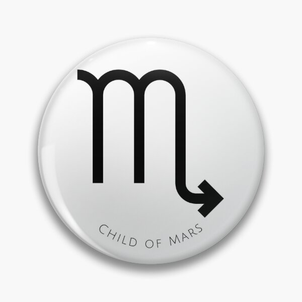 Item preview, Scorpio Zodiac Sign Child of Mars designed and sold by LadyZodiac.