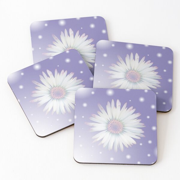 Item preview, Daisy in lavender designed and sold by MarionsArt.