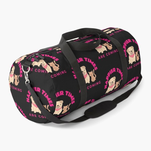 Item preview, Happier Times Are Coming, Dog and Cat, Pets designed and sold by DiscGolfTees.