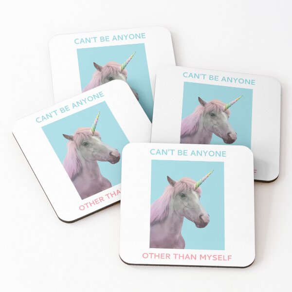 Item preview, Can't Be Anyone But Myself Unicorn designed and sold by HappyFunnyTees.