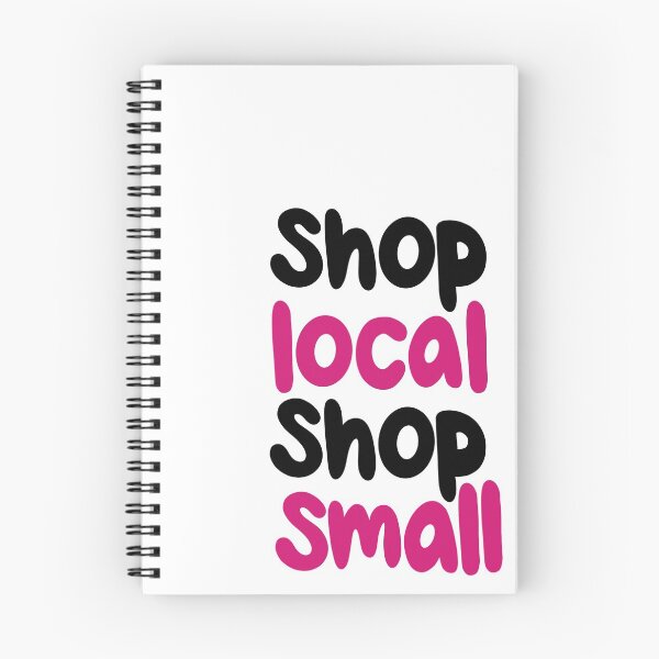 Item preview, Shop Local Shop Small Black and Pink designed and sold by HappilyEnzo.