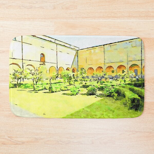 Item preview, Istituto Emiliani: garden of the cloister of the convent designed and sold by Giuseppe Cocco.
