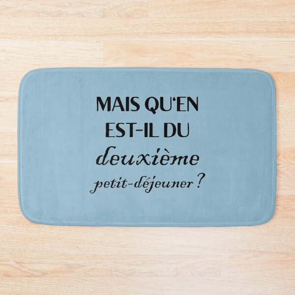 Item preview, but what about second breakfast? - black/french designed and sold by lexicolor.