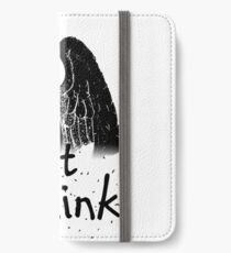 don't blink! iPhone Wallet/Case/Skin