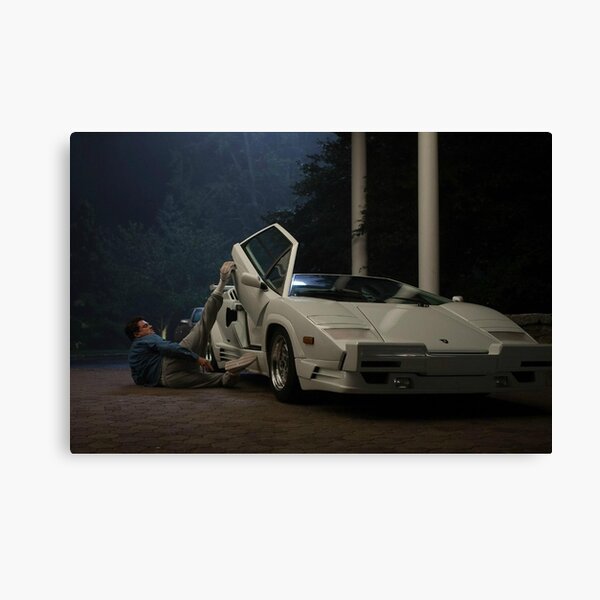 Wolf von Wall Street White Lambo Leinwanddruck
