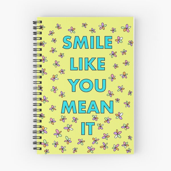 Item preview, Smile Like You Mean It - The Killers Lyric Print designed and sold by KarlieDoodles.