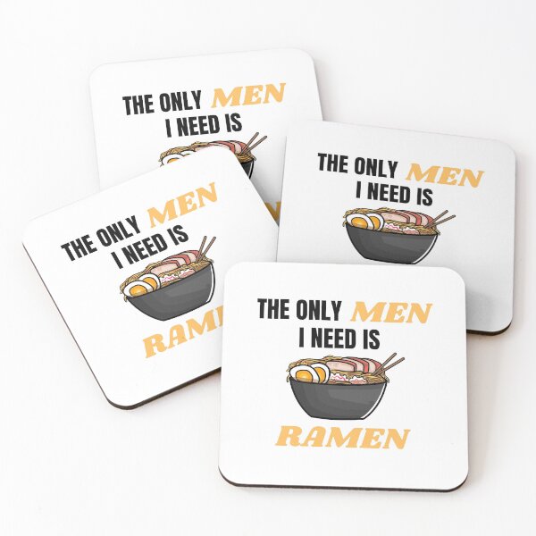 Item preview, The Only Men I Need Is Ramen designed and sold by momsnpops.