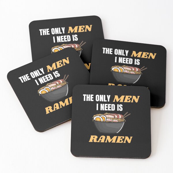 Item preview, The Only Men I Need Is Ramen designed and sold by momsnpops.