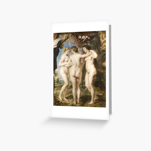Aperçu de l'œuvre Les trois grâces, par Peter Paul Rubens. créée et vendue par Historical Paintings.