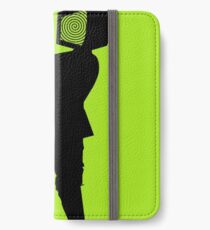 Zombie TV Guy by Chillee Wilson iPhone Wallet/Case/Skin