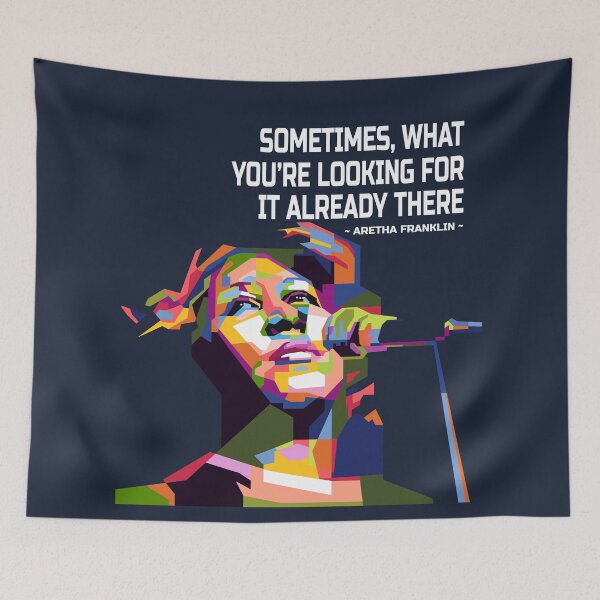 Item preview, Abstract aretha soul in WPAP designed and sold by smd90.