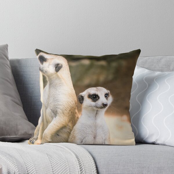 Item preview, Two meerkats are standing. designed and sold by Apostrophe8.