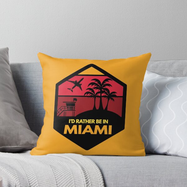 Aperçu de l'œuvre Je serais plutôt à Miami créée et vendue par MoonsmileProd.