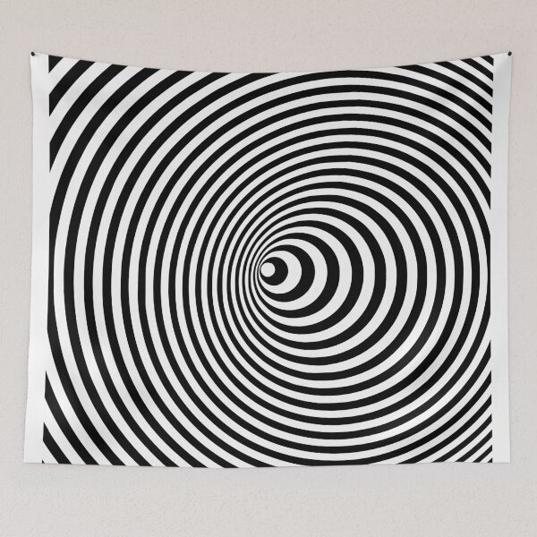 Item preview, Vortex, optical illusion black and white designed and sold by aapshop.
