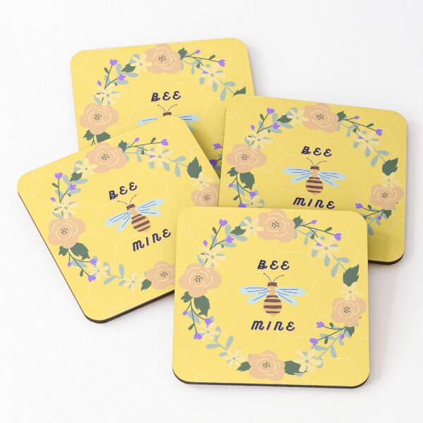 Item preview, Diseño del día de San Valentín de Bee Mine designed and sold by Pumpkin-Prints.